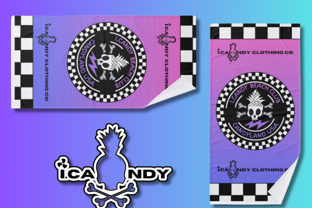 i.Candy Beach Towel 
