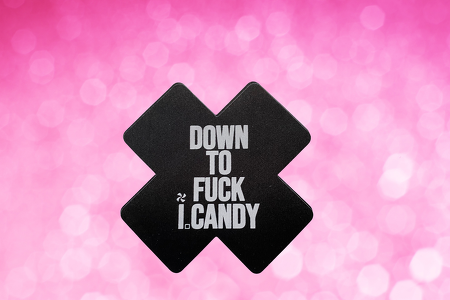 Down to fuck i.candy pastie black/white 