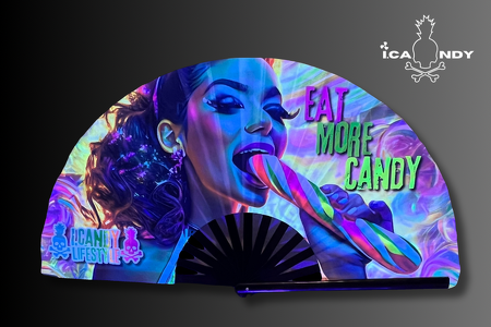 i.Candy Glow Clack Fan Eat More Candy