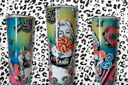 Marilyn Candy 20 oz. Tumbler
