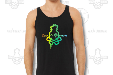 Men's Gradient i.Candy Drip X Logo Tank Top