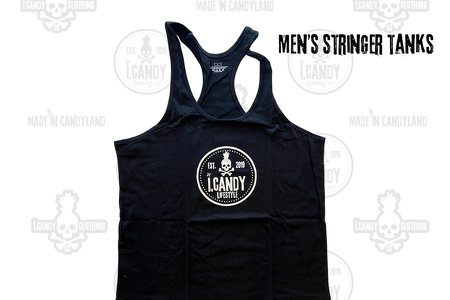 Men's i.Candy Lifestyle Stringer Tank Circle Logo