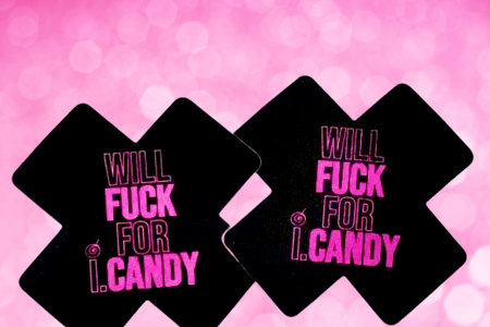 Black with Neon Pink Will Fuck For i.Candy 