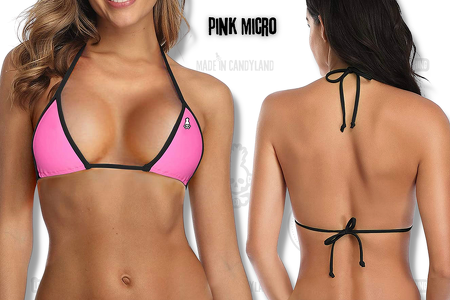 Women's Micro Thong Bikini Pink