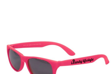 Neon Pink Sunglasses