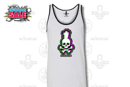 blurry skull tank