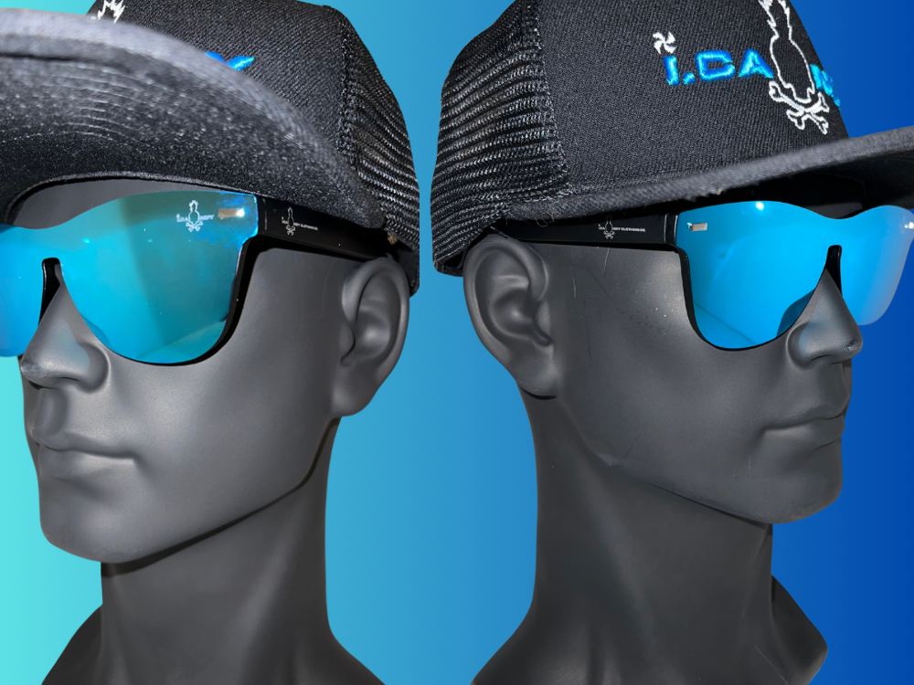 Blue UV Protective Sunglasses Unisex 1