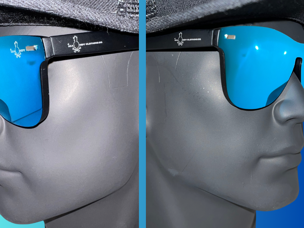 Blue UV Protective Sunglasses Unisex 3