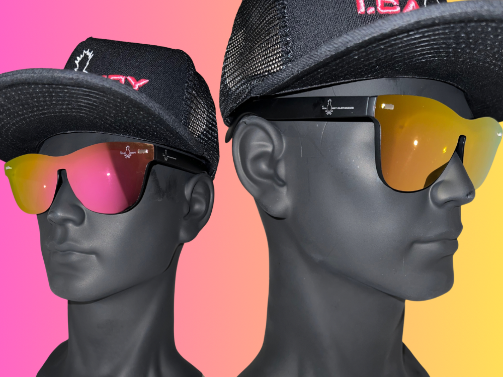 Pink UV Protective Sunglasses Unisex 1