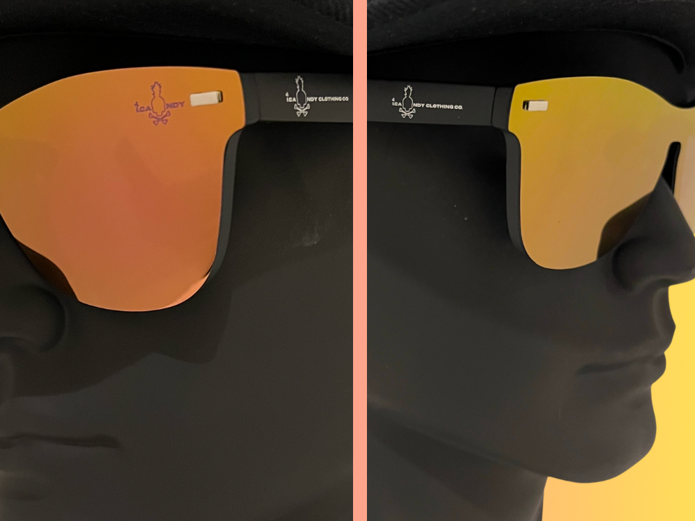 Pink UV Protective Sunglasses Unisex 3