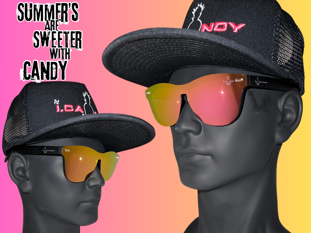 Pink UV Protective Sunglasses Unisex